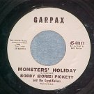 45--BOBBY BORIS PICKETT--MONSTERS' HOLIDAY--Garpax--VG+