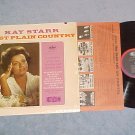KAY STARR-JUST PLAIN COUNTRY--NM shrink 1962 LP-Capitol