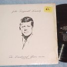 JOHN FITZGERALD KENNEDY-THE PRESIDENTIAL YEARS-NM/VG+LP