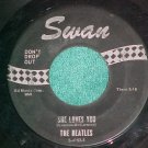 45--THE BEATLES--SHE LOVES YOU--1964--Swan 4152