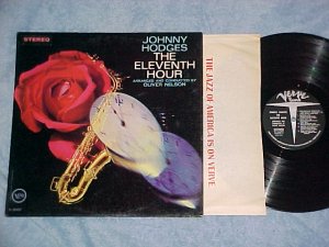 JOHNNY HODGES-THE ELEVENTH HOUR-VG++ 1962 LP-Verve 8492