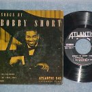 EP w/PS--SONGS BY BOBBY SHORT-Vol 2--Atlantic--VG++/VG+