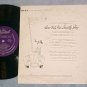 DOROTHY SHAY--THE PARK AVENUE HILLBILLIE--10" 1953 LP