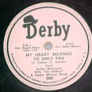 78-BETTE McLAURIN-MY HEART BELONGS TO ONLY YOU-Derby804