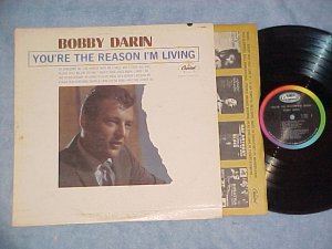 BOBBY DARIN-YOU'RE THE REASON I'M LIVING-VG++/VG 1963LP
