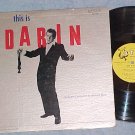 BOBBY DARIN--THIS IS DARIN--VG+ Mono 1960 LP-Harp label