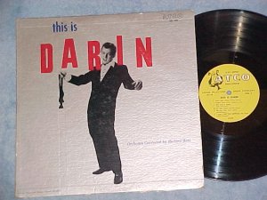 BOBBY DARIN--THIS IS DARIN--VG+ Mono 1960 LP-Harp label