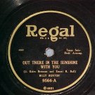 78--BILLY BURTON--OUT THERE IN THE SUNSHINE--Regal 9564