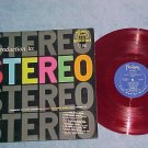 FANTASY STEREO DEMONSTRATION DISC--NM/VG++ Red Vinyl LP
