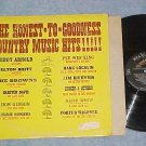 HONEST-TO-GOODNESS COUNTRY MUSIC HITS-1962 Cpltn LP-RCA