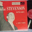 ADLAI STEVENSON SPEAKS--NM/VG+ 1952 RCA Red Seal LP