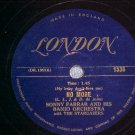 78-SONNY FARRAR BANJO ORCH w/STARGAZERS--NO MORE-London