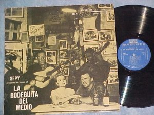 SEPY-LA BODEGUITA DEL MEDIA-Cuba Music-'57 Riverside LP