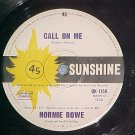 Australia 45-NORMIE ROWE-CALL ON ME--1965-Sunshine 1158