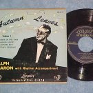 UK EP w/PS--RALPH SHARON--AUTUMN LEAVES-London BEP.6142
