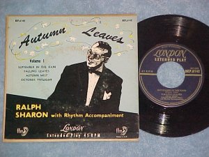 UK EP w/PS--RALPH SHARON--AUTUMN LEAVES-London BEP.6142