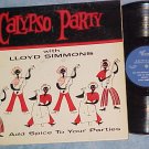 LLOYD SIMMONS--CALYPSO PARTY--1961 Bermuda Import LP