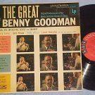 THE GREAT BENNY GOODMAN--VG+ 1956 LP--Columbia CL-820