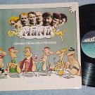 MANU--KALTE PLATTE--NM/VG++ 1989 Germany LP on Erlkonig