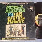 FESTIVAL DE MERENGUES POR LUIS KALAFF--Stereo 1963 LP