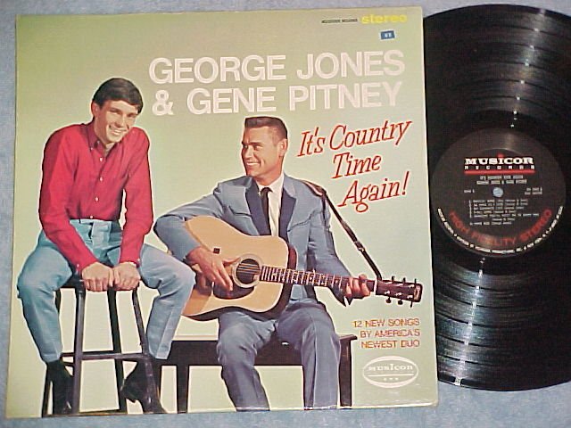 George Jones And Gene Pitney It S Country Time Again Lp