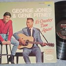 GEORGE JONES AND GENE PITNEY-IT'S COUNTRY TIME AGAIN-LP
