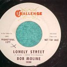 45-BOB MOLINE--LONELY STREET--Challenge 59300--WL Promo