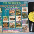 WONDERFUL WORLD OF COUNTRY MUSIC-1964 Cmpltn Starday LP