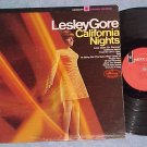 LESLEY GORE--CALIFORNIA NIGHTS--Stereo 1967 LP