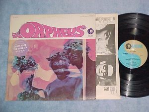 ORPHEUS--Self Titled 1968 LP--MGM--Sticker on Jacket