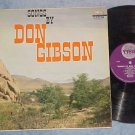 SONGS BY DON GIBSON--Self Titled VG+ 1958 LP on Lion