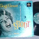 GOGI GRANT--SHOUT--VG++ 1960 LP--Liberty--Foil Cover