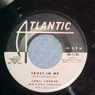 45--CHRIS CONNOR--TRUST IN ME--Atlantic 1138--WL Promo