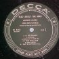 CARMEN McRAE--MAD ABOUT THE MAN--1958 LP--Decca DL-8662