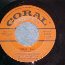 45--COZY COLE--TOPSY--Parts 1&2--1964--Coral 65584--VG+