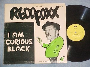 REDD FOXX-I AM CURIOUS, BLACK-NM/VG+ c.'70 LP--MF RF-11