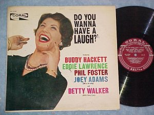 DO YOU WANNA HAVE A LAUGH?-Rare 1961 Comedy LP on Coral