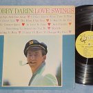 BOBBY DARIN--LOVE SWINGS--NM 1961 LP--Atco "harp" label