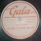 78-CHARLEY DREW-THE GIRLS I'VE LOVED AND LOST-Gala-VG++