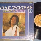SARAH VAUGHAN--SWEET 'N' SASSY--VG/VG+ Stereo 1964 LP