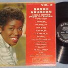 SARAH VAUGHAN-GREAT SONGS FROM HIT SHOWS-Vol. 2-1958 LP