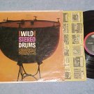 WILD STEREO DRUMS-NM/VG++ '61 shrink LP-Capitol ST-1553