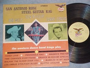 BOB WILLS, TOMMY DUNCAN, LEON McAULIFF--Steel Guitar LP