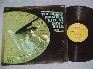 THE BLUES PROJECT LIVE AT TOWN HALL--NM/VG++ 1967 LP
