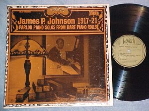 JAMES P JOHNSON--SOLOS FROM PIANO ROLLS--NM Biograph LP