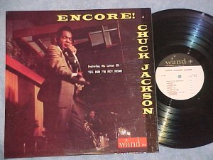 CHUCK JACKSON--ENCORE!--VG++ Mono 1963 LP--Wand LP-655