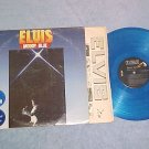 ELVIS PRESLEY-MOODY BLUE-'77 LP-Blue Vinyl-Two Stickers