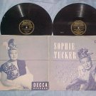 (2) 78s w/Autograph Gatefold PS-SOPHIE TUCKER-'47-Decca