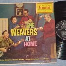 THE WEAVERS AT HOME-NM/VG+ 1959 Vanguard LP-RARE STEREO