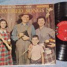 THE CHUCK WAGON GANG--SACRED SONGS--VG++/VG+ 1957 LP